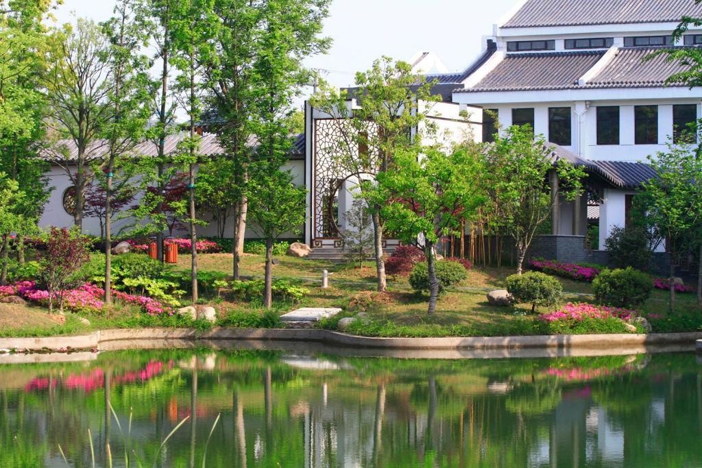 Suzhou Hanyuan Yacht&Resort Hotel Kültér fotó